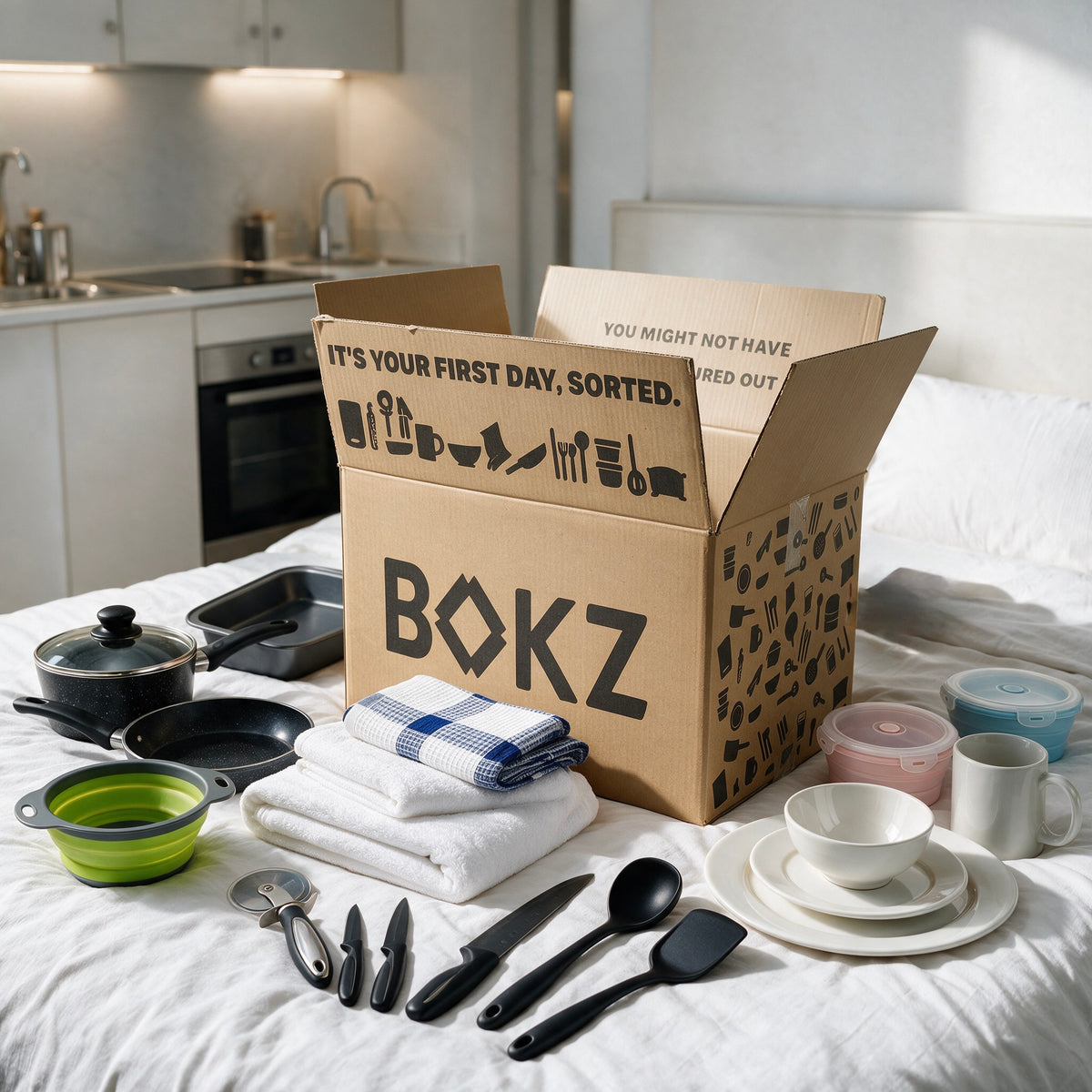 BOKZ - Your Entire Uni Room In 1 Box