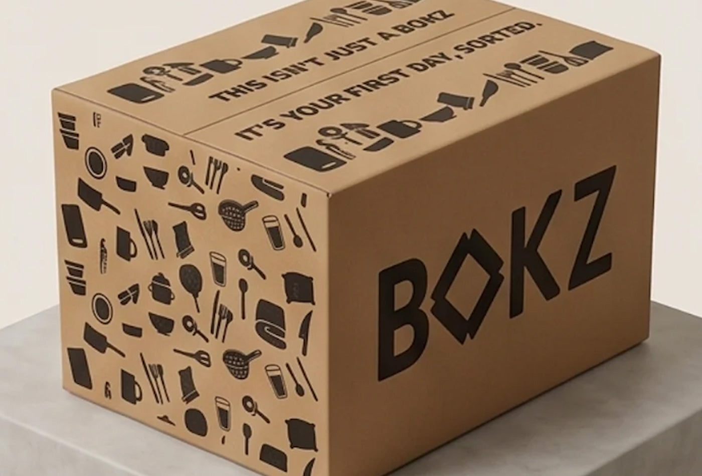 Everything You Actually Need, One BOKZ. One Price. One Delivery.